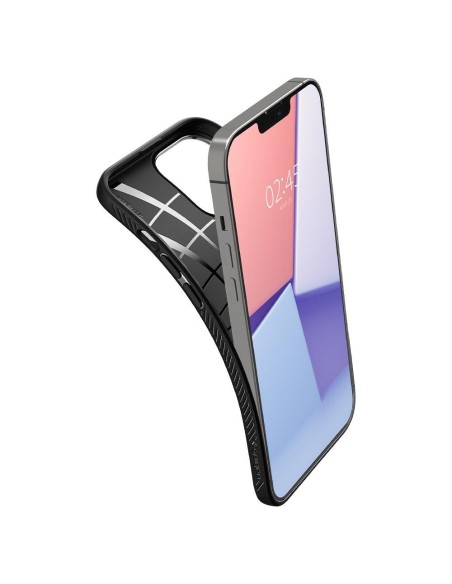 Spigen Liquid Air dėklas iPhone 13 Pro - matinės juodos spalvos Spigen Liquid Air dėklas iPhone 13 Pro - matinės juodos spalvos