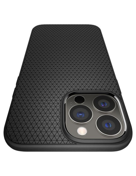 Spigen Liquid Air dėklas iPhone 13 Pro - matinės juodos spalvos Spigen Liquid Air dėklas iPhone 13 Pro - matinės juodos spalvos