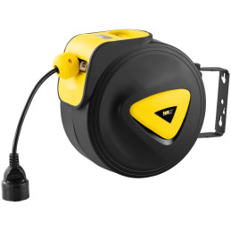 Automatinis elektros ilgintuvas ant ritės būgno 20 m + 3 m