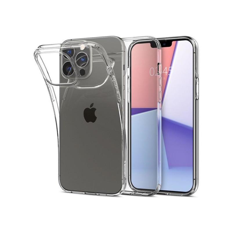 Spigen Liquid Crystal dėklas iPhone 13 Pro - skaidrus
