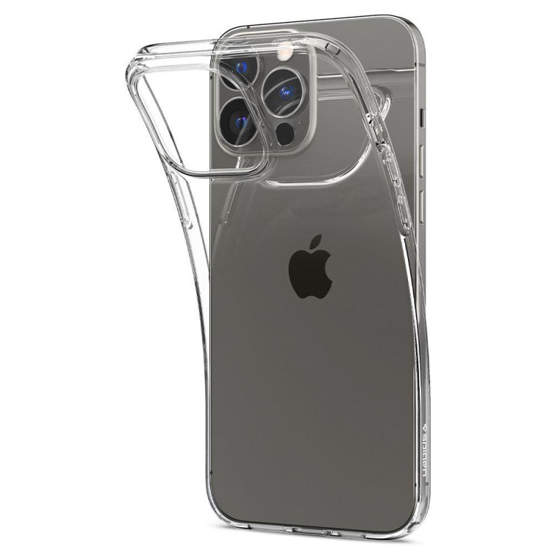 Spigen Liquid Crystal dėklas iPhone 13 Pro Max - skaidrus