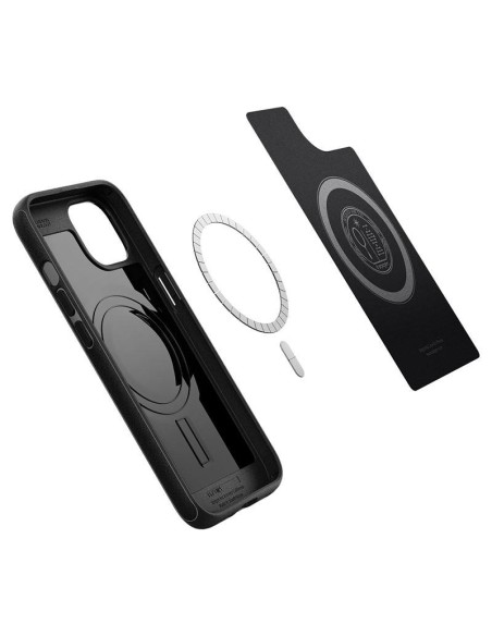 Spigen Mag Armor dėklas su MagSafe iPhone 13 - matinė juoda Spigen Mag Armor dėklas su MagSafe iPhone 13 - matinė juoda