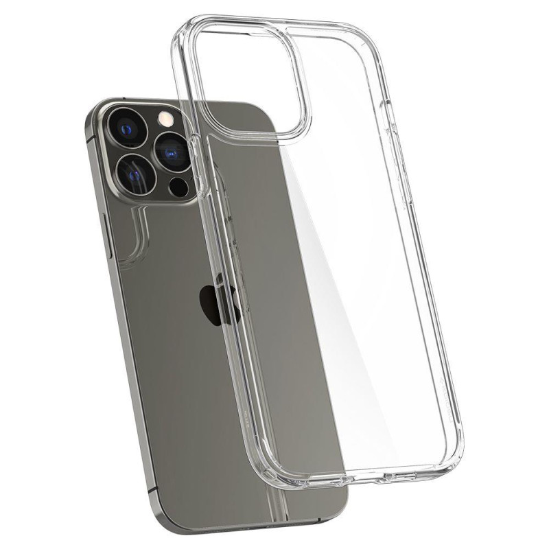 Spigen Ultra Hybrid dėklas iPhone 13 Pro - skaidrus