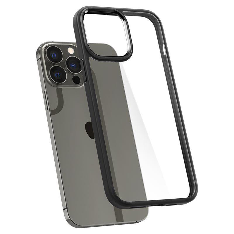 Spigen Ultra Hybrid dėklas iPhone 13 Pro - matinės juodos spalvos