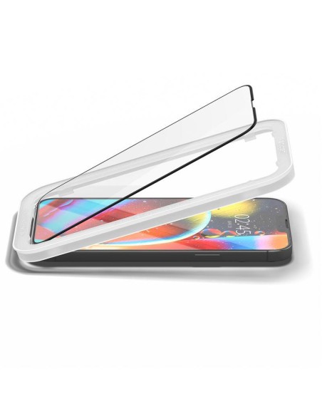Spigen ALM Glass FC grūdintas stiklas iPhone 13 / 13 Pro / 14 - juodas 2 vnt. Spigen ALM Glass FC grūdintas stiklas iPhone 13 / 13 Pro / 14 - juodas 2 vnt.