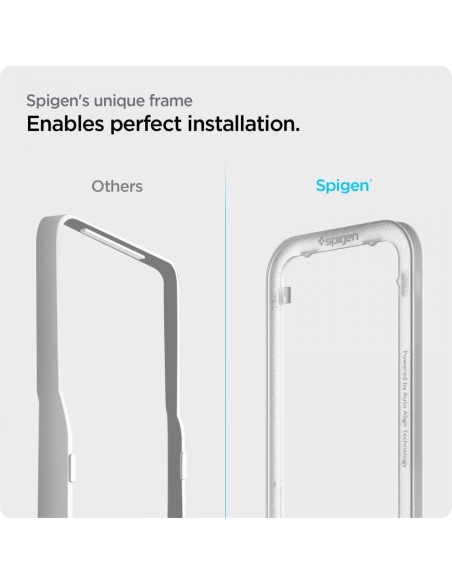 Spigen ALM Glass FC grūdintas stiklas iPhone 13 / 13 Pro / 14 - juodas 2 vnt. Spigen ALM Glass FC grūdintas stiklas iPhone 13 / 13 Pro / 14 - juodas 2 vnt.