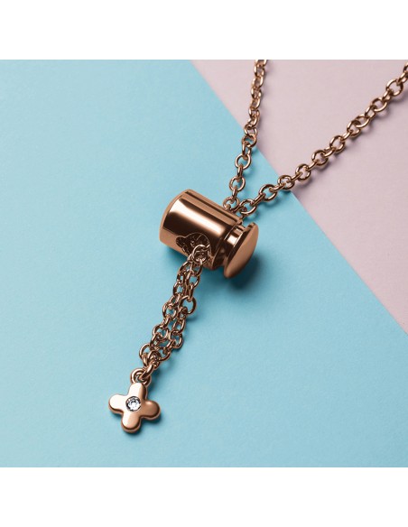 Keičiamas metalinės juostos apyrankės grandinės dirželis, skirtas Xiaomi Mi Band 6/ 5/ 4/ 3 Rose Gold Keičiamas metalinės juostos apyrankės grandinės dirželis, skirtas Xiaomi Mi Band 6/ 5/ 4/ 3 Rose Gold