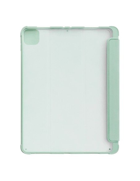 Stovo planšetinio kompiuterio dėklas Smart Cover iPad Air 2020 / 2022 su stovo funkcija žalia Stovo planšetinio kompiuterio dėklas Smart Cover iPad Air 2020 / 2022 su stovo funkcija žalia