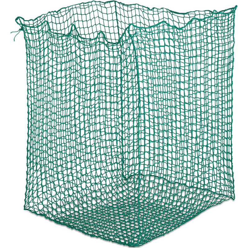 Šieno tinklas ryšuliuose lapų tinklelis 45 x 45 mm 140 x 140 x 160 cm