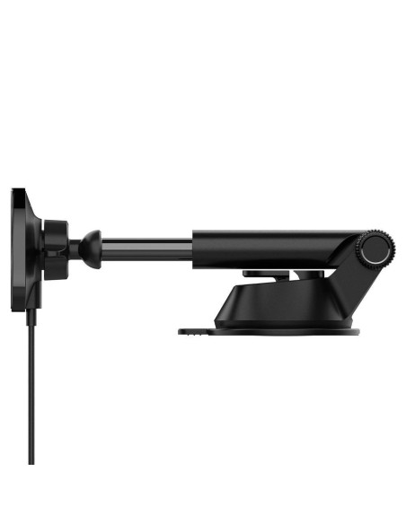 Spigen ITS12W magnetinis laikiklis su 7,5W MagSafe įkrovikliu automobilio prietaisų skydeliui - juodas Spigen ITS12W magnetinis laikiklis su 7,5W MagSafe įkrovikliu automobilio prietaisų skydeliui - juodas