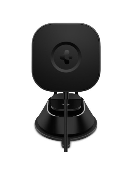 Spigen ITS12W magnetinis laikiklis su 7,5W MagSafe įkrovikliu automobilio prietaisų skydeliui - juodas Spigen ITS12W magnetinis laikiklis su 7,5W MagSafe įkrovikliu automobilio prietaisų skydeliui - juodas