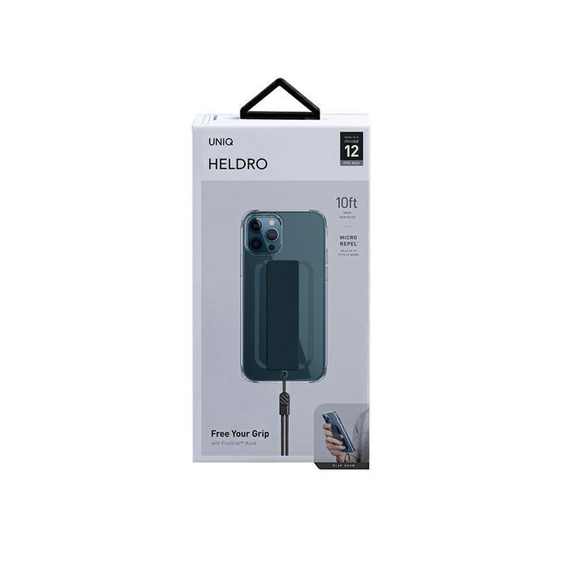 Uniq Heldro dėklas, skirtas iPhone 12 Pro Max - skaidrus