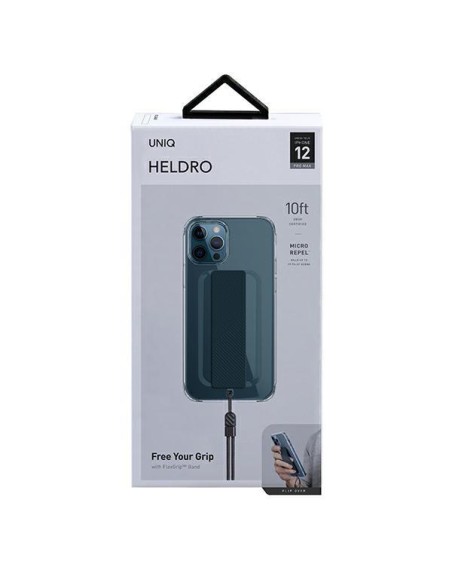 Uniq Heldro dėklas, skirtas iPhone 12 Pro Max - skaidrus Uniq Heldro dėklas, skirtas iPhone 12 Pro Max - skaidrus