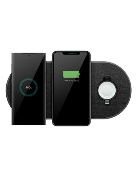 UNIQ Aereo Plus 3in1 30W indukcinis įkroviklis - juodas UNIQ Aereo Plus 3in1 30W indukcinis įkroviklis - juodas