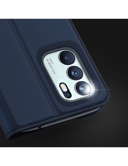 Dux Ducis Skin Pro dėklo dėklo dangtelis su atvartu, skirtas Oppo Reno6 4G juodas Dux Ducis Skin Pro dėklo dėklo dangtelis su atvartu, skirtas Oppo Reno6 4G juodas