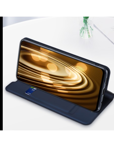 Dux Ducis Skin Pro dėklo dėklo dangtelis su atvartu, skirtas Oppo Reno6 4G juodas Dux Ducis Skin Pro dėklo dėklo dangtelis su atvartu, skirtas Oppo Reno6 4G juodas