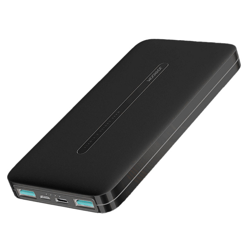 Joyroom Powerbank 10000mAh 2.1A 2x USB juoda (JR-T012 black)