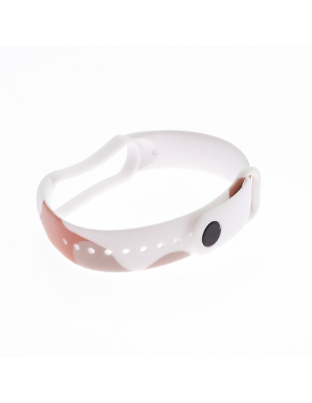 Dirželis Moro apyrankė, skirta Xiaomi Mi Band 4 / Mi Band 3 Silikoninio dirželio laikrodžio apyrankės modelis 5 Dirželis Moro apyrankė, skirta Xiaomi Mi Band 4 / Mi Band 3 Silikoninio dirželio laikrodžio apyrankės modelis 5