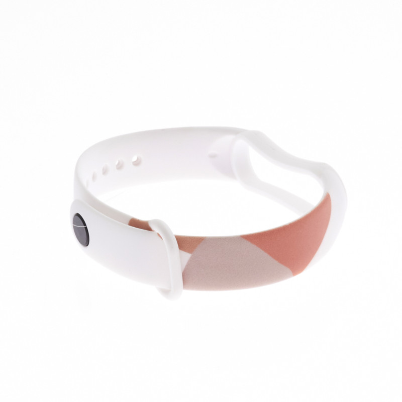 Dirželis Moro apyrankė, skirta Xiaomi Mi Band 4 / Mi Band 3 Silikoninio dirželio laikrodžio apyrankės modelis 5