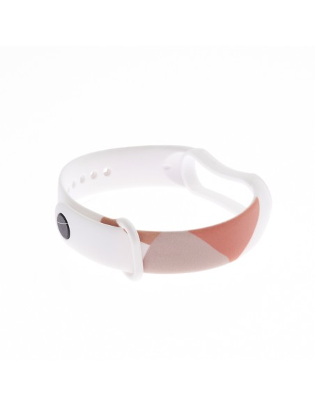 Dirželis Moro apyrankė, skirta Xiaomi Mi Band 4 / Mi Band 3 Silikoninio dirželio laikrodžio apyrankės modelis 5 Dirželis Moro apyrankė, skirta Xiaomi Mi Band 4 / Mi Band 3 Silikoninio dirželio laikrodžio apyrankės modelis 5