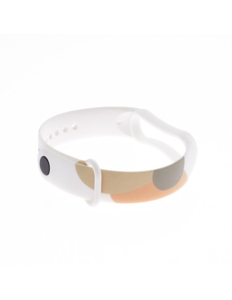 Dirželis Moro apyrankė, skirta Xiaomi Mi Band 4 / Mi Band 3 Silikoninio dirželio laikrodžio apyrankės modelis 6