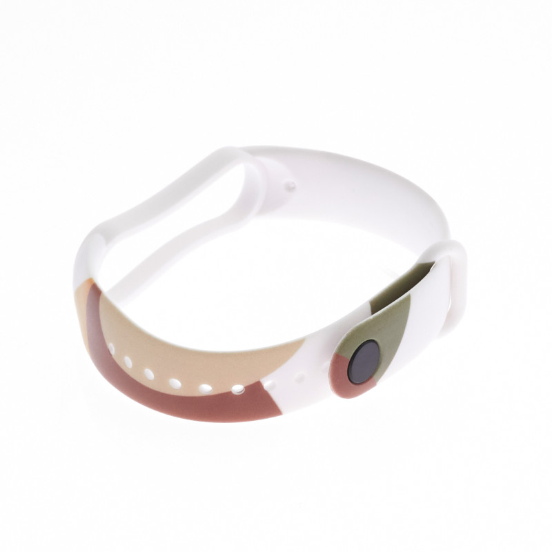 Dirželis Moro apyrankė, skirta Xiaomi Mi Band 6 / Mi Band 5 Silikoninio dirželio laikrodžio apyrankės modelis 4 Dirželis Moro apyrankė, skirta Xiaomi Mi Band 6 / Mi Band 5 Silikoninio dirželio laikrodžio apyrankės modelis 4