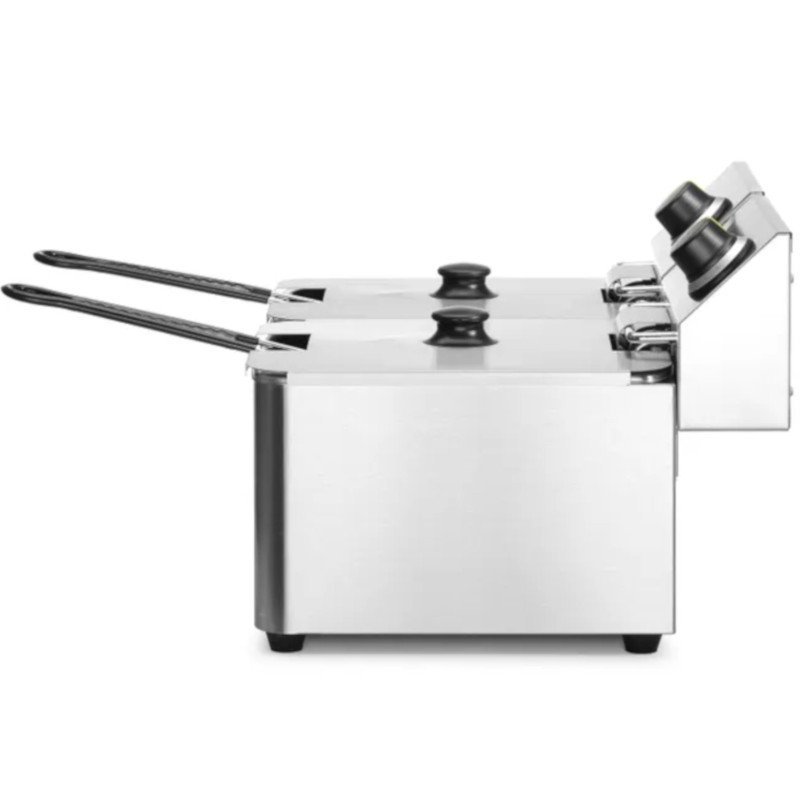 Kitchen Line 6kW 230V 2 x 4L gastronominė gruzdintuvė - Hendi 205846