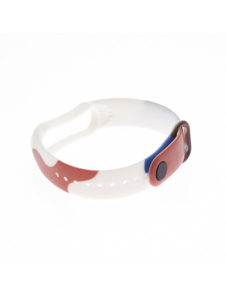 Dirželis Moro apyrankė, skirta Xiaomi Mi Band 6 / Mi Band 5 Silikoninio dirželio laikrodžio apyrankės modelis 8 Dirželis Moro apyrankė, skirta Xiaomi Mi Band 6 / Mi Band 5 Silikoninio dirželio laikrodžio apyrankės modelis 8
