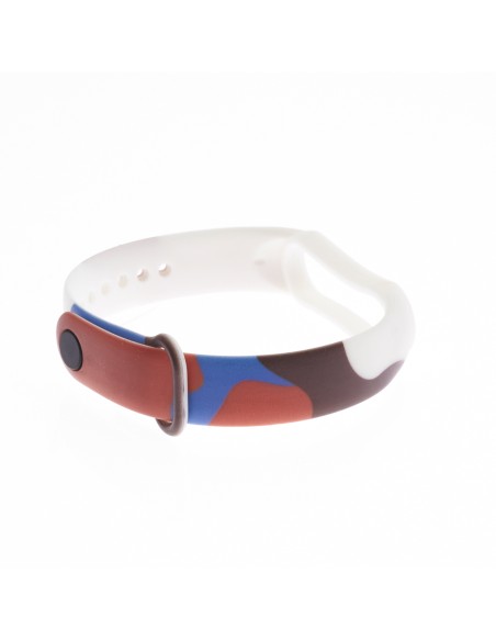 Dirželis Moro apyrankė, skirta Xiaomi Mi Band 6 / Mi Band 5 Silikoninio dirželio laikrodžio apyrankės modelis 8 Dirželis Moro apyrankė, skirta Xiaomi Mi Band 6 / Mi Band 5 Silikoninio dirželio laikrodžio apyrankės modelis 8