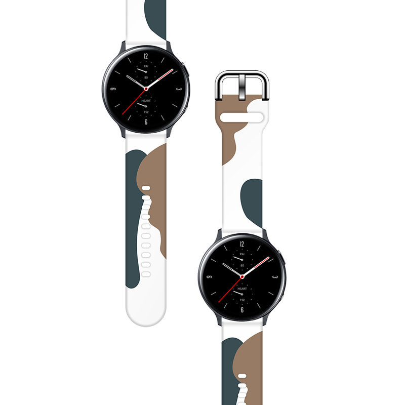 „Samsung Galaxy Watch“ 42 mm silikoninio dirželio apyrankės modelis „Moro“ apyrankė