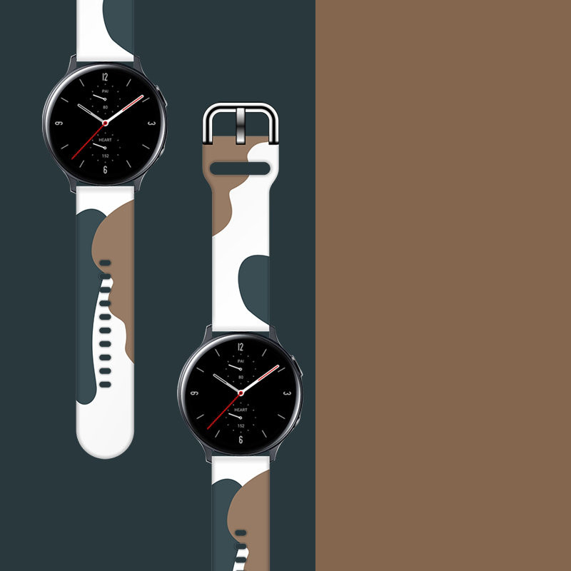 „Samsung Galaxy Watch“ 42 mm silikoninio dirželio apyrankės modelis „Moro“ apyrankė