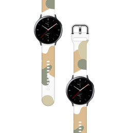 „Samsung Galaxy Watch“ 42 mm silikoninio dirželio apyrankės modelis „Moro“ apyrankė