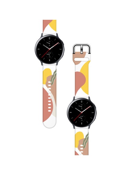 Apyrankė Moro, skirta Samsung Galaxy Watch 42 mm silikoninio dirželio apyrankės raštas 7
