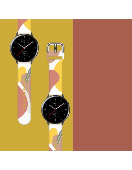 Apyrankė Moro, skirta Samsung Galaxy Watch 42 mm silikoninio dirželio apyrankės raštas 7