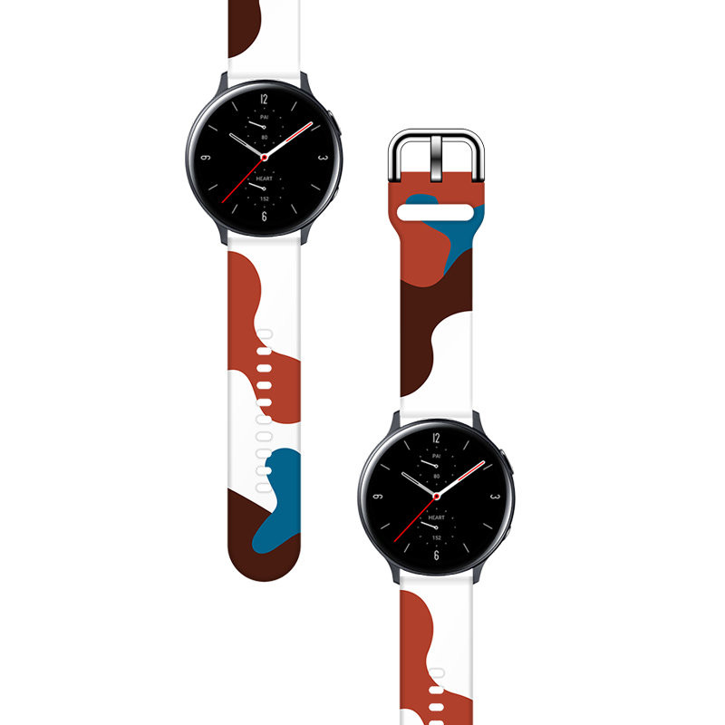 „Samsung Galaxy Watch“ 42 mm silikoninio dirželio apyrankės modelis „Moro“ apyrankė