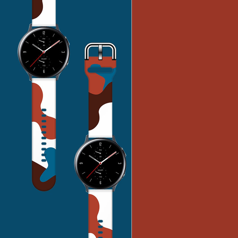 „Samsung Galaxy Watch“ 42 mm silikoninio dirželio apyrankės modelis „Moro“ apyrankė