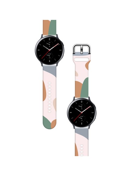 Apyrankė Moro, skirta Samsung Galaxy Watch 42 mm silikoninio dirželio apyrankės raštas 11