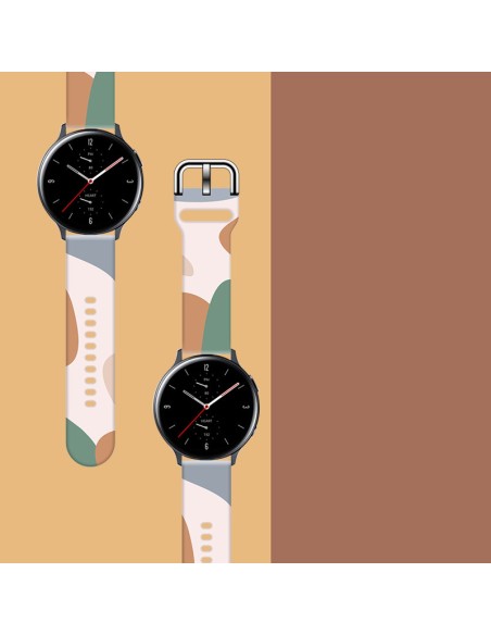 Apyrankė Moro, skirta Samsung Galaxy Watch 42 mm silikoninio dirželio apyrankės raštas 11