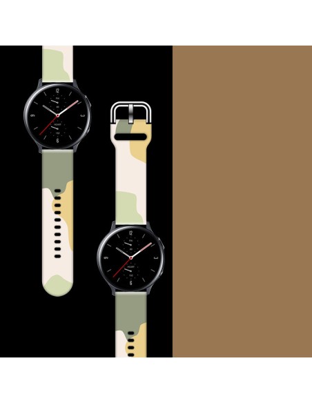 Apyrankė Moro, skirta Samsung Galaxy Watch 42 mm silikoninio dirželio apyrankės raštas 14