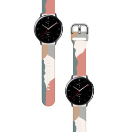 „Samsung Galaxy Watch“ 42 mm silikoninio dirželio apyrankės modelis „Moro“ apyrankė