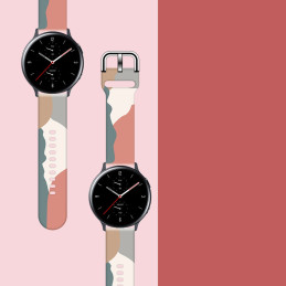 „Samsung Galaxy Watch“ 42 mm silikoninio dirželio apyrankės modelis „Moro“ apyrankė