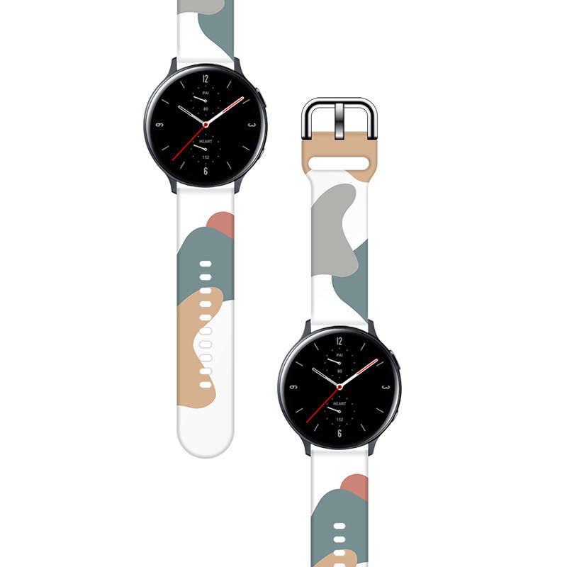 „Samsung Galaxy Watch“ 46 mm silikoninio dirželio apyrankės modelis „Moro“ apyrankė