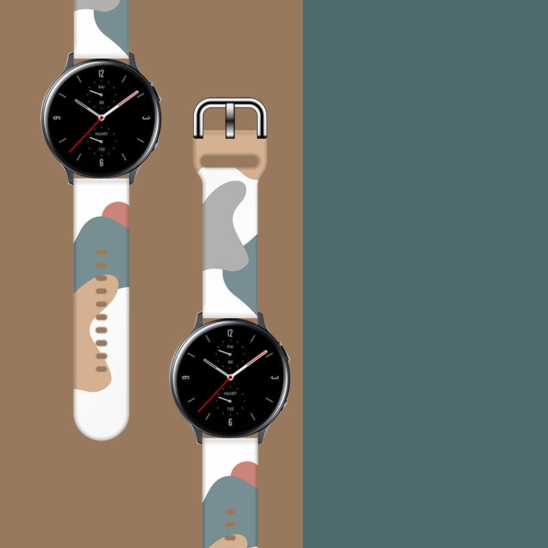 „Samsung Galaxy Watch“ 46 mm silikoninio dirželio apyrankės modelis „Moro“ apyrankė