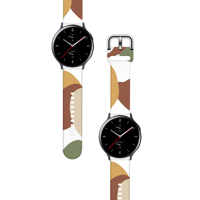 „Samsung Galaxy Watch“ 46 mm silikoninio dirželio apyrankės modelis „Moro“ apyrankė