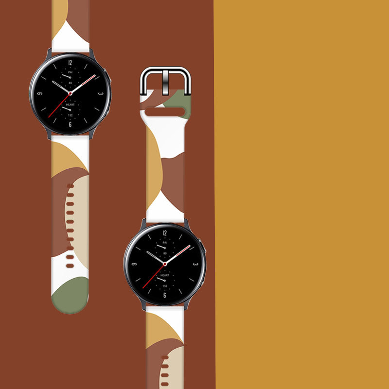 „Samsung Galaxy Watch“ 46 mm silikoninio dirželio apyrankės modelis „Moro“ apyrankė
