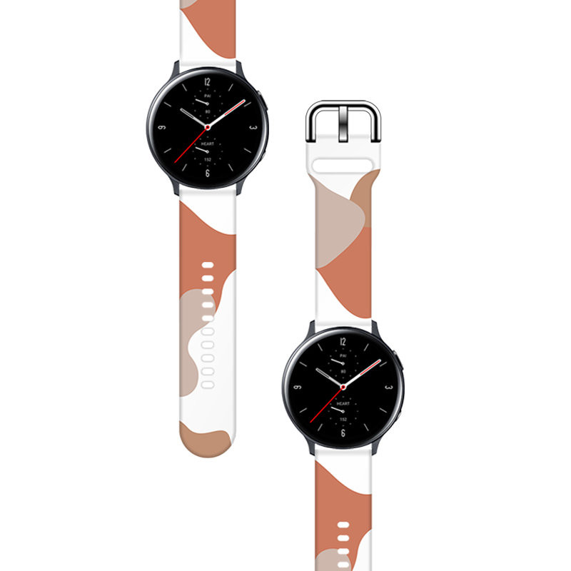 „Samsung Galaxy Watch“ 46 mm silikoninio dirželio apyrankės modelis „Moro“ apyrankė