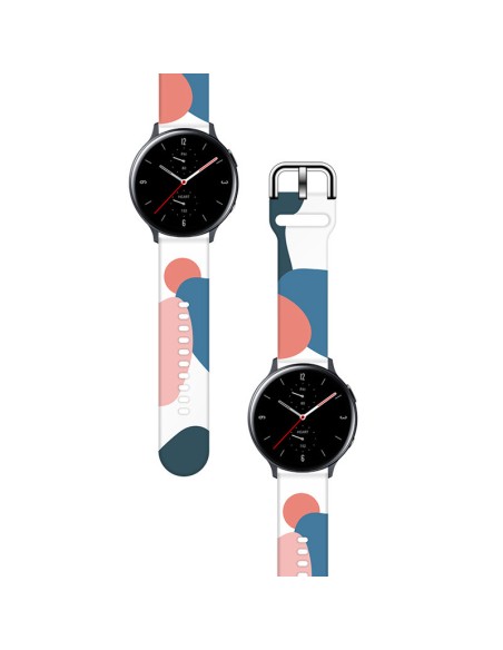 Apyrankė Moro, skirta Samsung Galaxy Watch 46 mm silikoninio dirželio apyrankės raštas 10