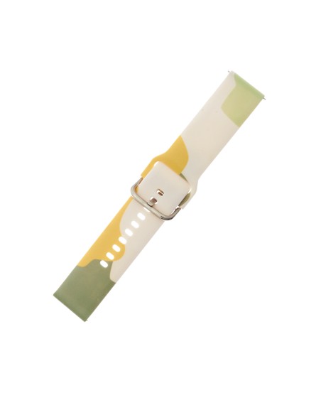 Apyrankė Moro, skirta Samsung Galaxy Watch 46 mm silikoninio dirželio apyrankės raštas 14 Apyrankė Moro, skirta Samsung Galaxy Watch 46 mm silikoninio dirželio apyrankės raštas 14