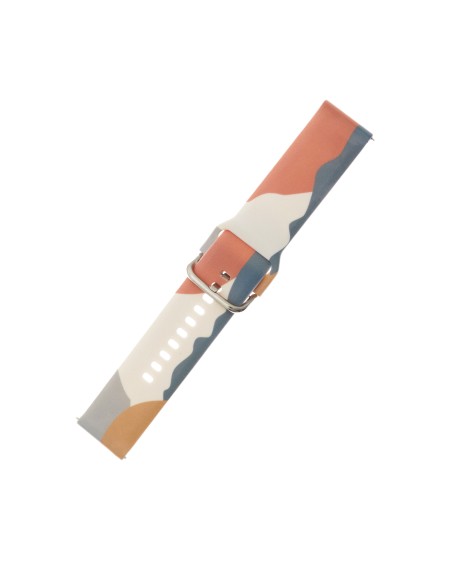 Apyrankė Moro, skirta Samsung Galaxy Watch 46 mm silikoninio dirželio apyrankės raštas 15