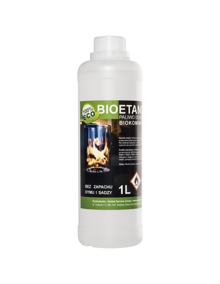 Bioalkoholis bioetanolis BIO kuras biožidiniui 1L Bioalkoholis bioetanolis BIO kuras biožidiniui 1L